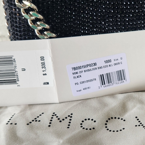 Stella Mccartney Mini Crystal Shoulder Bag - Picture 12 of 14